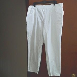 Easy care cotton pants